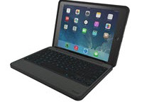 کیس کیبورد دارای نور پشتی Zagg Folio تبلت iPad Air 2 شما را به یک لپ تاپ تبدیل می‎کند